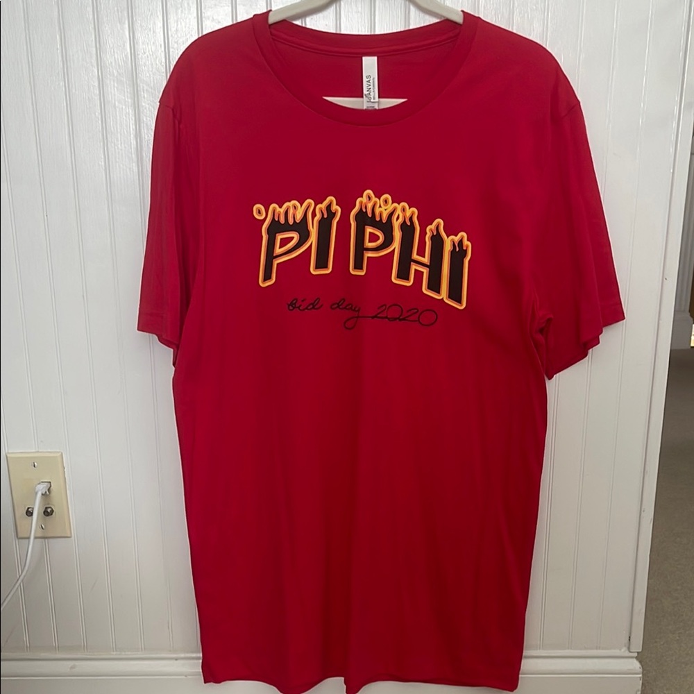 Pi Beta Phi Red Flames T-Shirt
